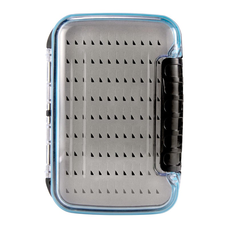 Dr.Fish Fly Fishing Box, Flies Storage Case Waterproof Silicone Double Sided Clam Fishing Jig Boxes Crappie Panfish Trout M - Image 1
